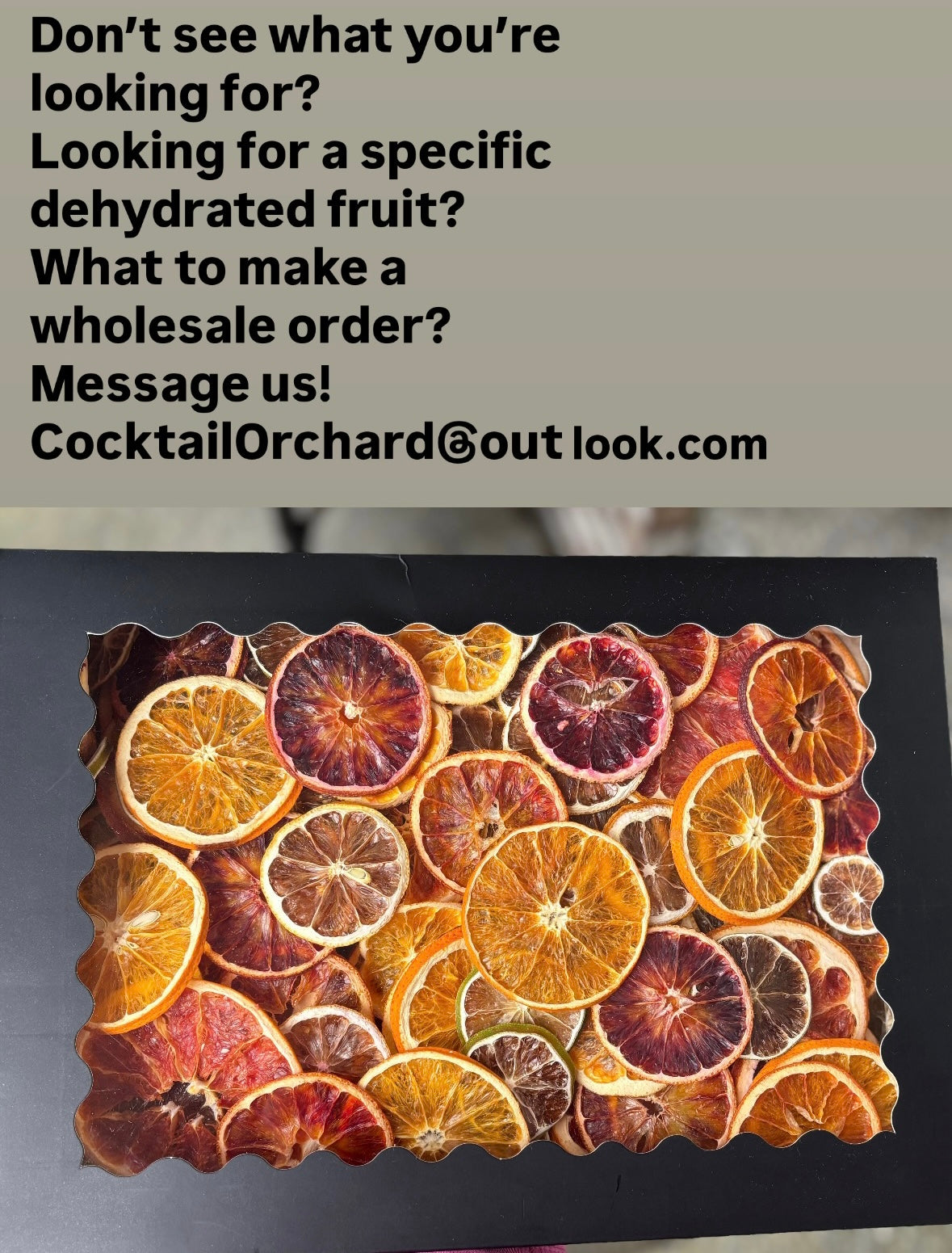 Wholesale/ special orders